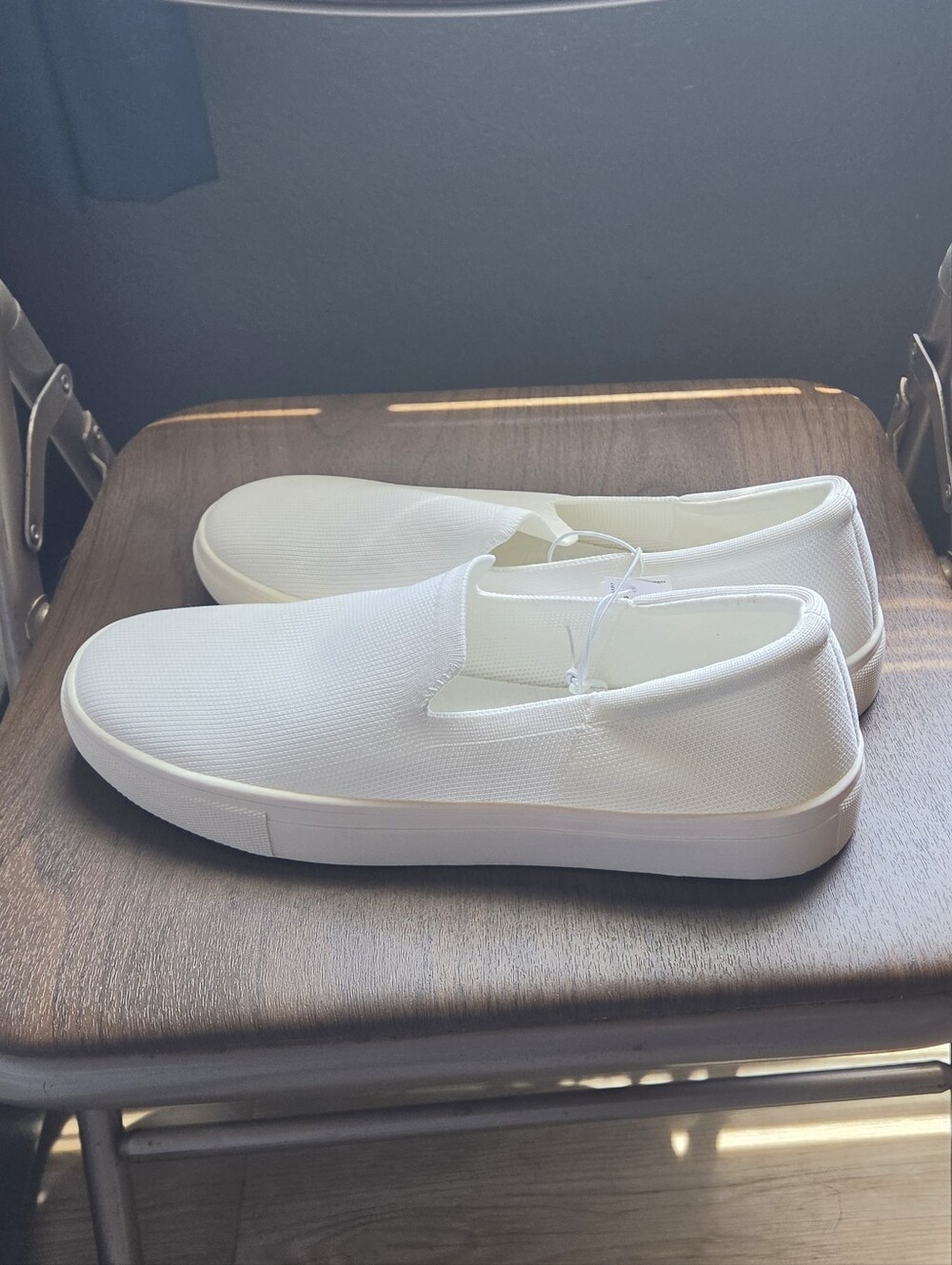 Old Navy Women's Slip-On Canvas Sneakers in Navy Blue